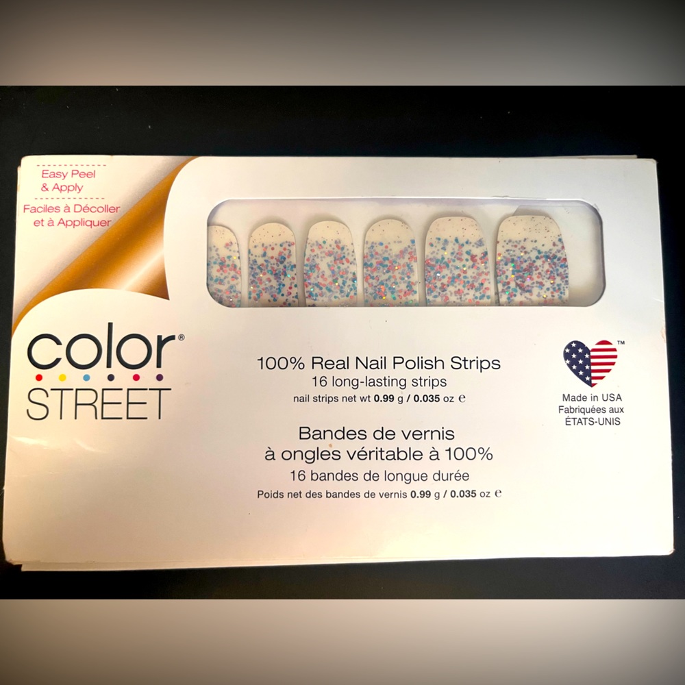 Less Bitter, More Glitter Color Street Nail Strips